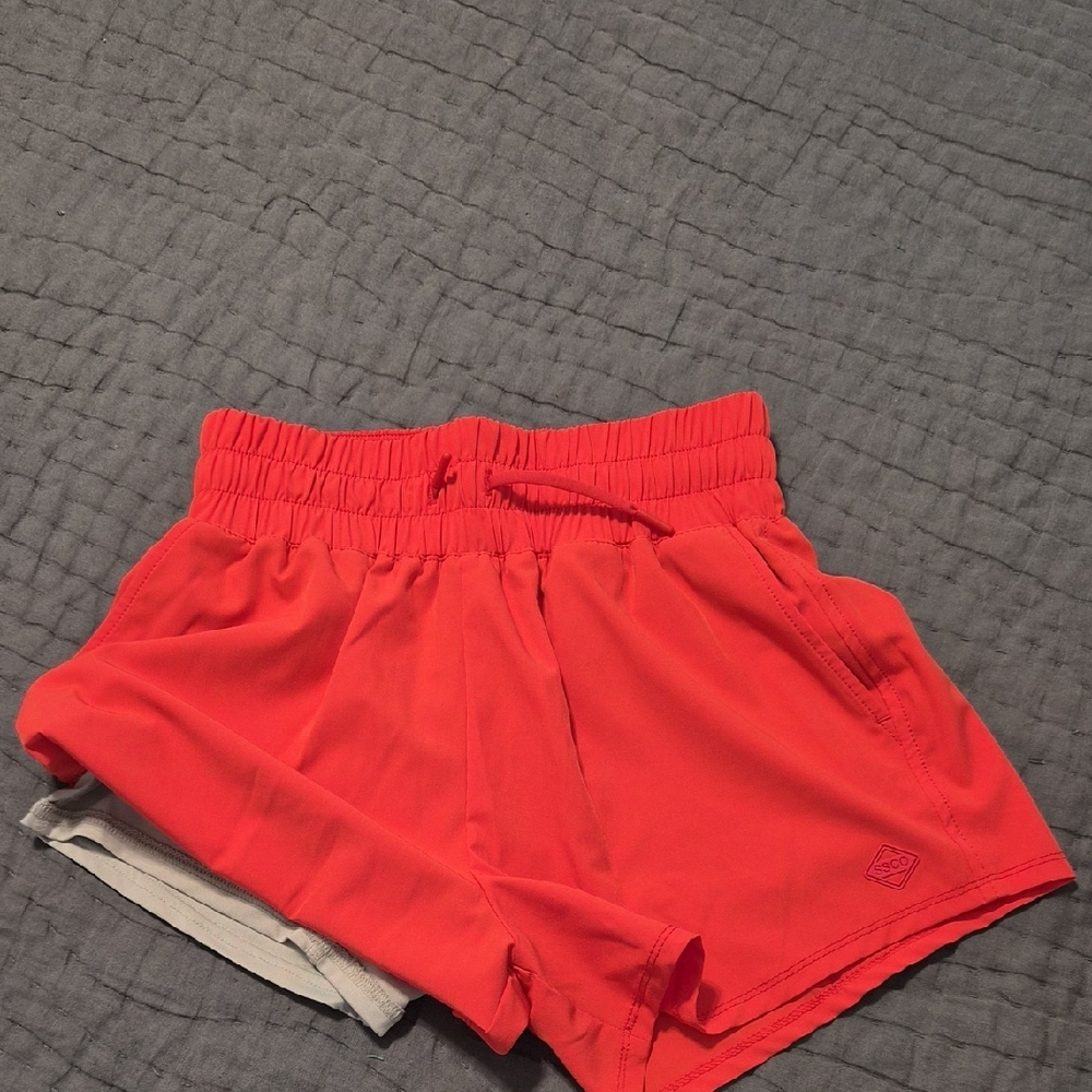 Women's Southern Shirt Tomato Red Athletic Shorts